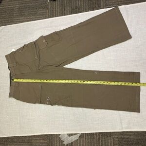 Vintage NWT Nevada Cargo Pants Size 18 Youth Unisex Baggy Khaki Pockets Chain 90